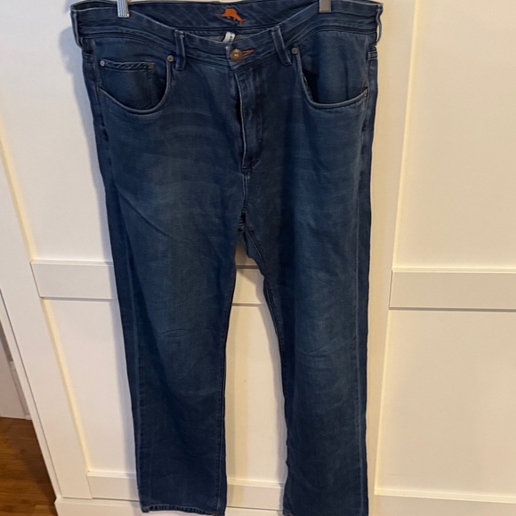 Tommy Bahama Dark Blue Straight Jeans - Picture 1 of 6